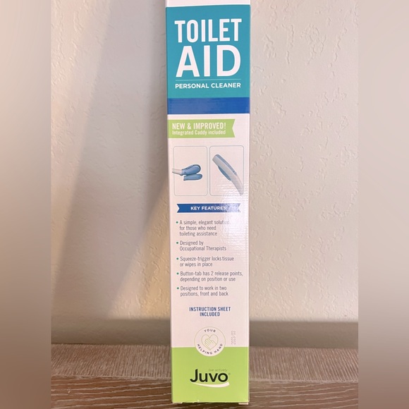 New original box TOILET AID PERSONAL CLEANER Holds toilet paper after surgery - Picture 10 of 10